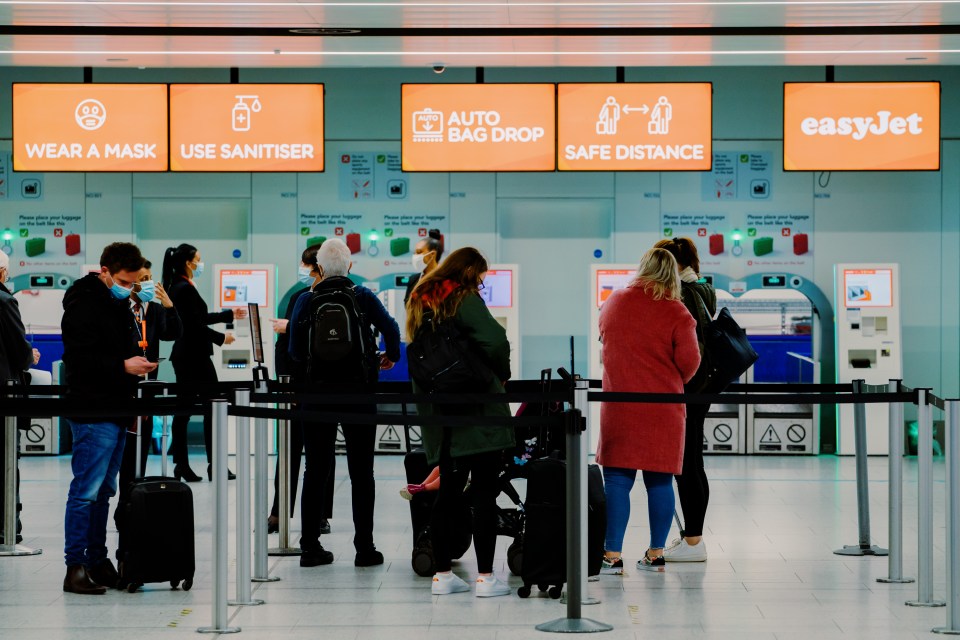 Queues have been forming at check in already this morning