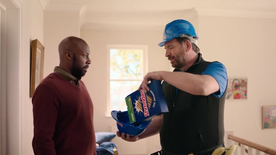 The Shreddies ad 'appeared to use Nick's reputation from DIY SOS'