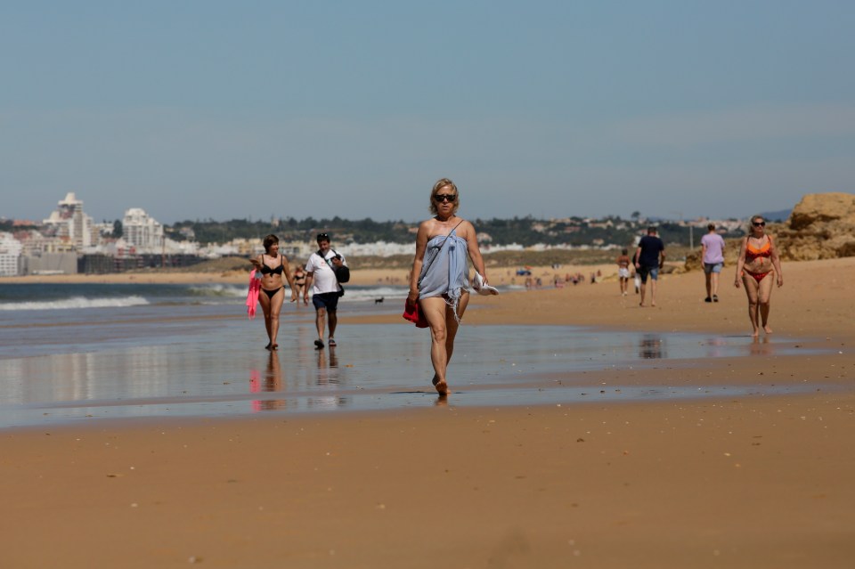 On the beaches of the Algarve, you are fine to remove masks once you settle down on your towel or lounger, which must be three metres apart