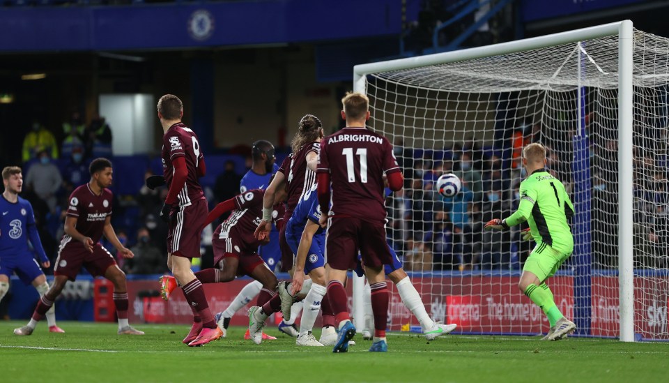 Toni Rudiger opened the scoring after a corner