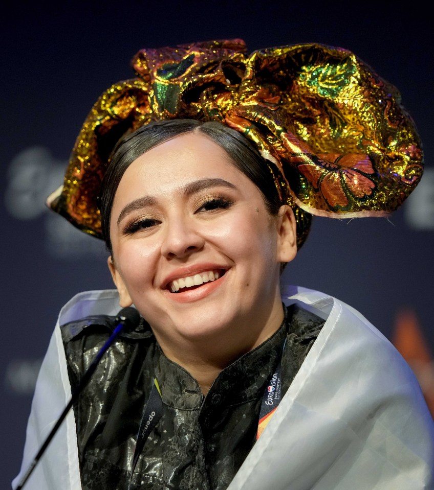 Tajikistan-born Manizha is an art-pop musician