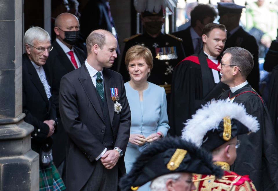 Prince William looked every inch the stateman during his visit to Scotland this week