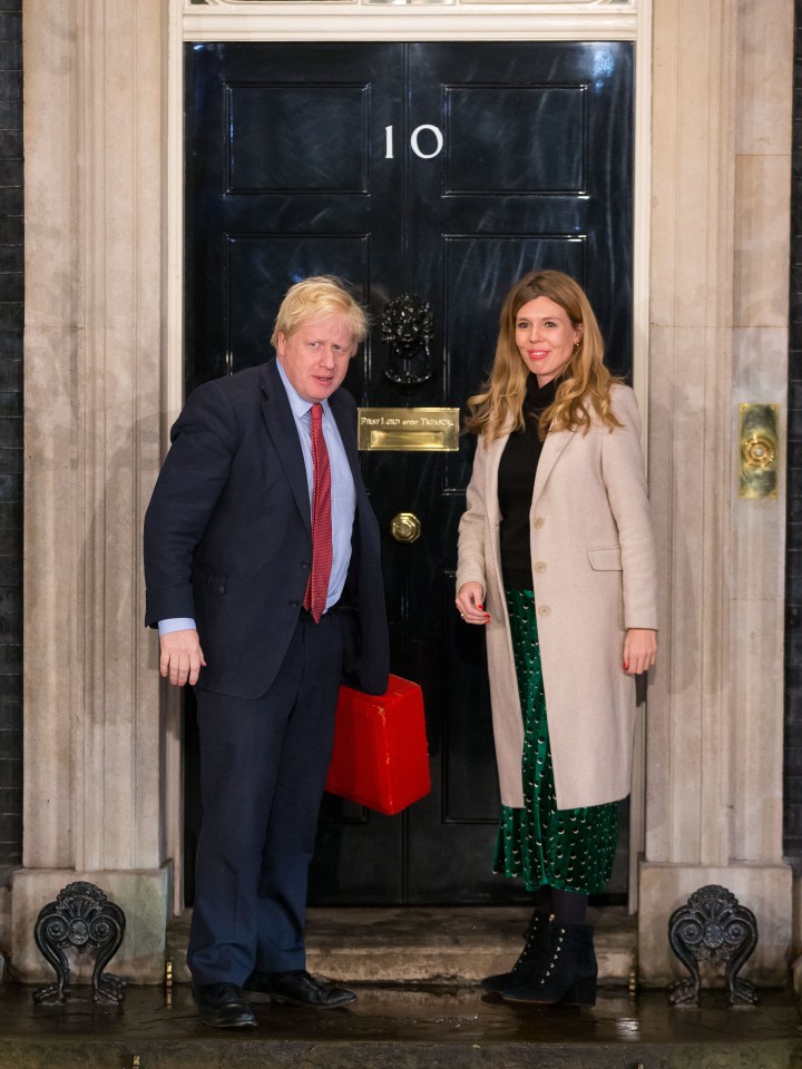 Boris was first linked to Carrie in 2018. His then-wife Marina Wheeler later filed for divorce