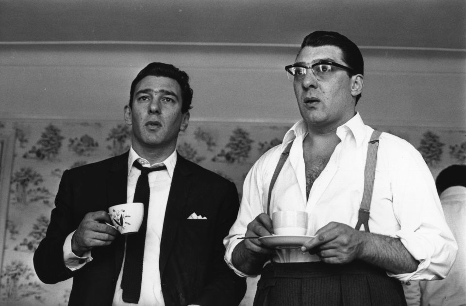 Ronnie and Reggie Kray were both jailed for murder in 1969