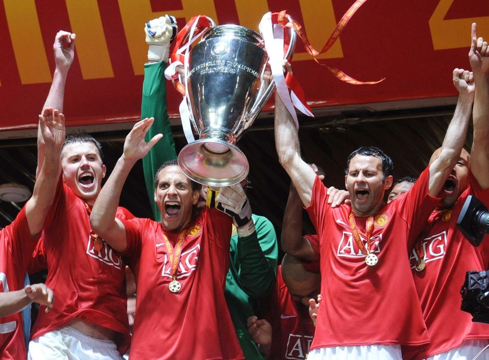 Manchester United last won the Champions League back in 2008 under Sir Alex Ferguson