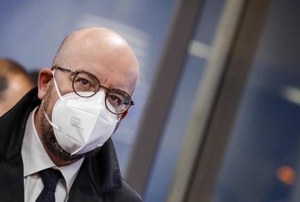 EU chief Charles Michel accused Belarus of playing 'Russian roulette' with people's lives