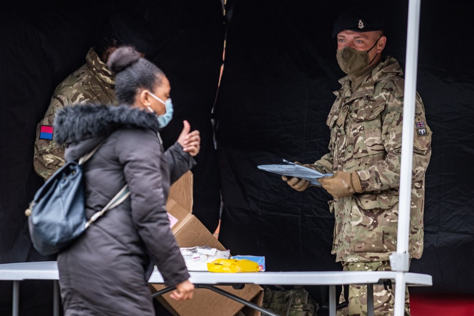 Army personnel have been deployed in the Greater Manchester town