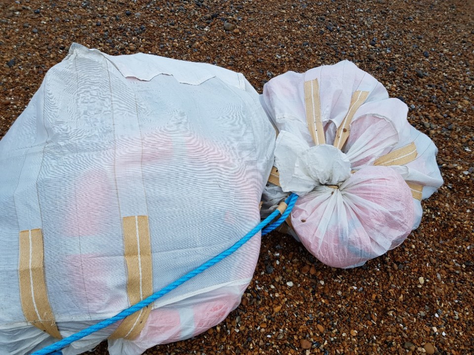 Cocaine has also been bobbing to the surface and landing on beaches up and down the south coast