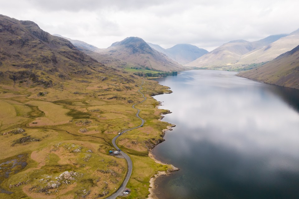 Wastwater lies in one of the wildest and most dramatic valleys of the National Park