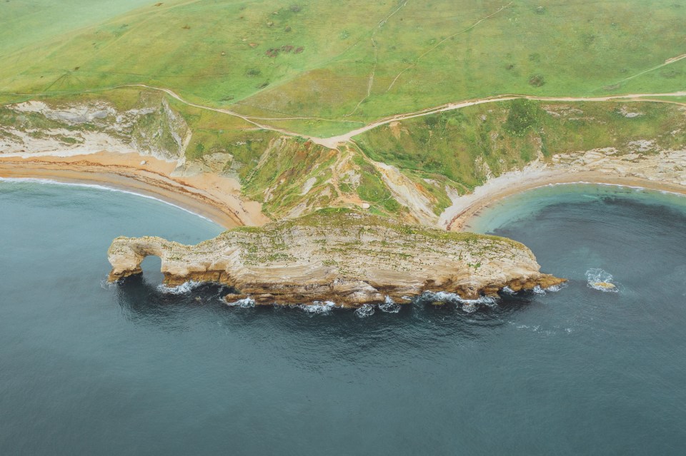 The Jurassic Coast is a 95-mile stretch of coast from Orcombe Point in Exmouth, Devon to the Old Harry Rocks, near Swanage in Dorset