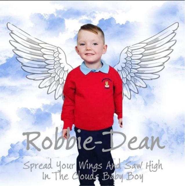 Robbie sadly died at the Freeman Hospital surrounded by his family