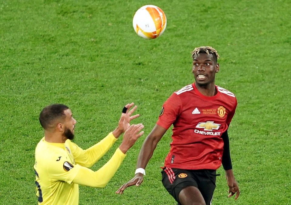 Paul Pogba has just one year left on his Man Utd contract