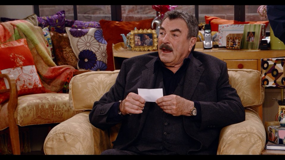 Tom Selleck joined in the reunion fun