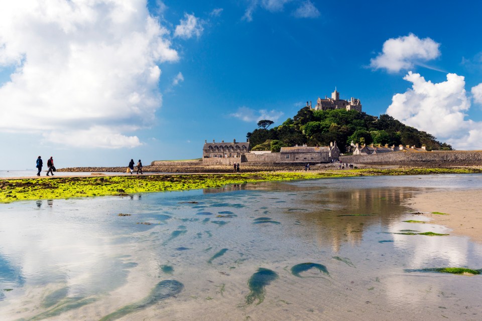 St Michael’s Mount in Cornwall was once the home of Bronze Age hunters and Benedictine monks