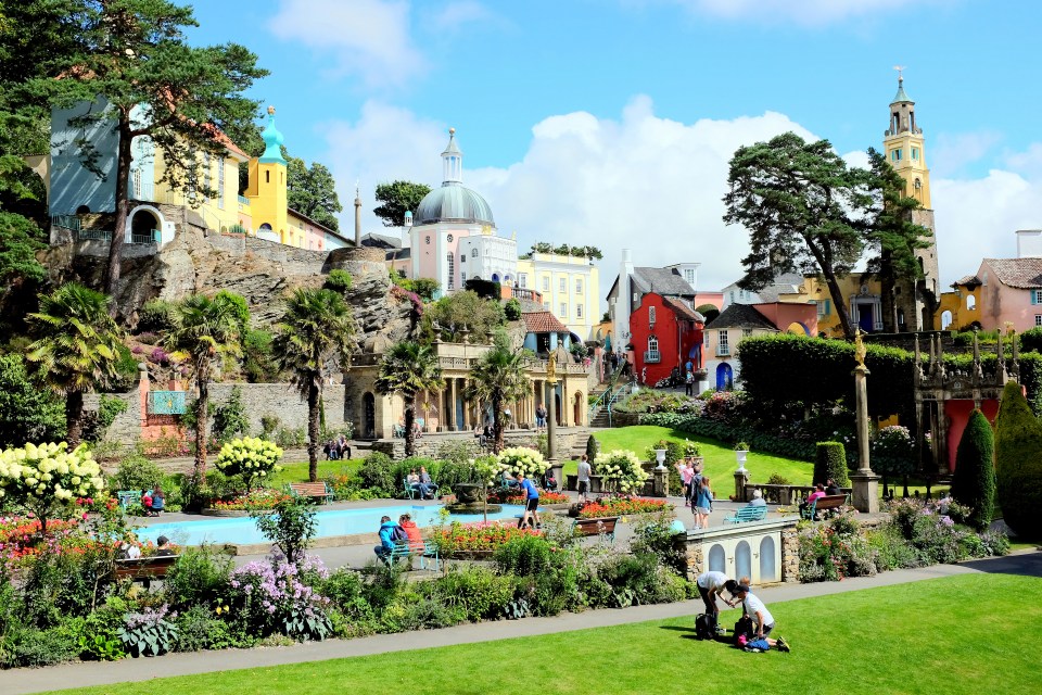 Portmeirion in Wales is an incredible Italianate village created by eccentric architect Clough Williams-Ellis in 1925