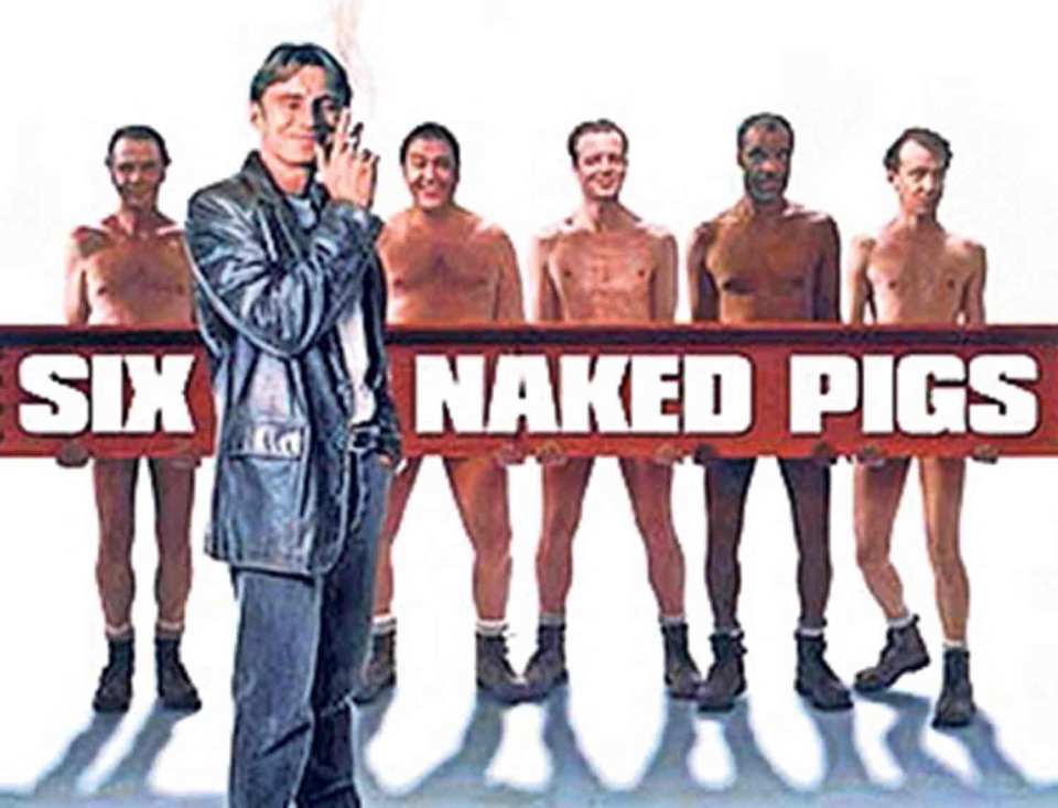 The Full Monty in 1997 became Six Naked Pigs when it took to the screens in China