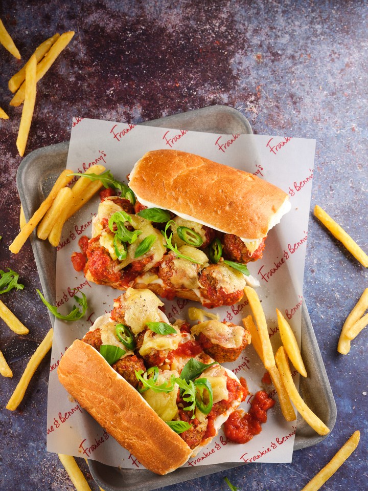 Want comfort food? The Meatball Sub is perfect for you