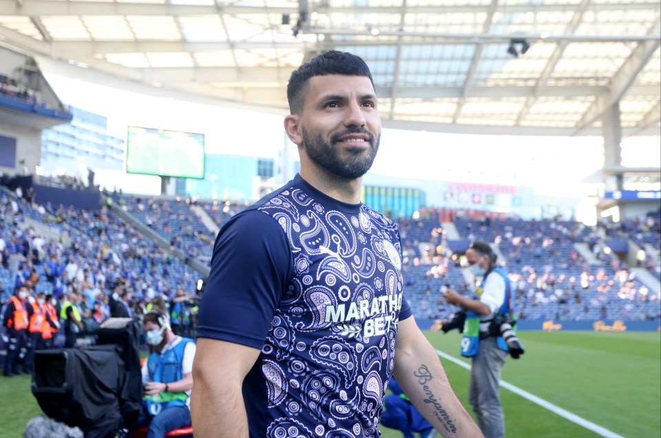 Sergio Aguero has signed a two-year deal with Barcelona