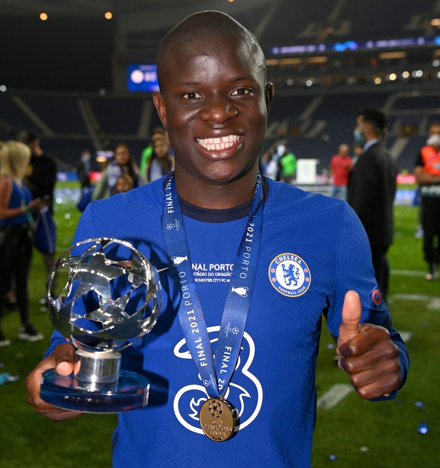 N'Golo Kante has won virtually every individual, club and country honour available, and is the supreme modern-day midfielder