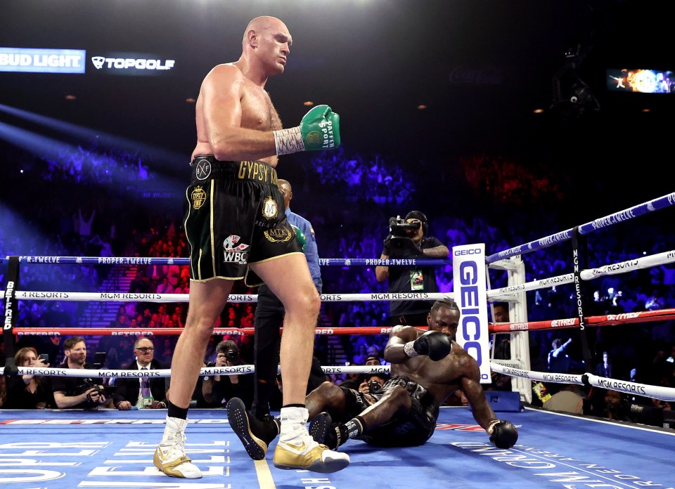 Tyson Fury dethroned Deontay Wilder of the WBC belt in 2020