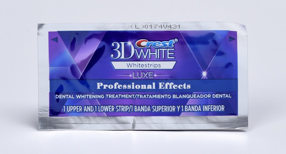 Crest 3D Whitestrips were found to contain 13.2% hydrogen peroxide and they were being sold on Wish