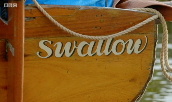 Expert Rupert Maas comes across a boat from 1970's hit movie Swallows and Amazons