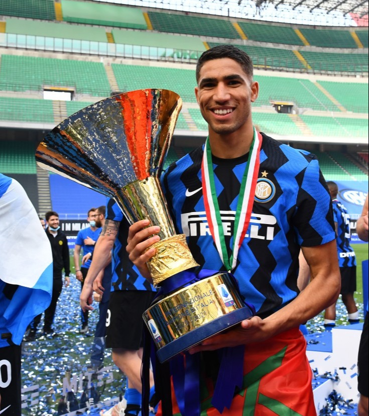 Achraf Hakimi has gained a number of suitors after helping Inter Milan to the Serie A title