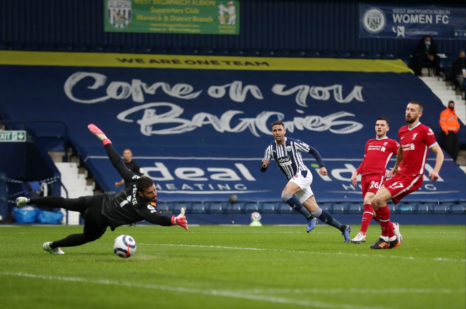 Hal Robson-Kanu had put West Brom ahead early on