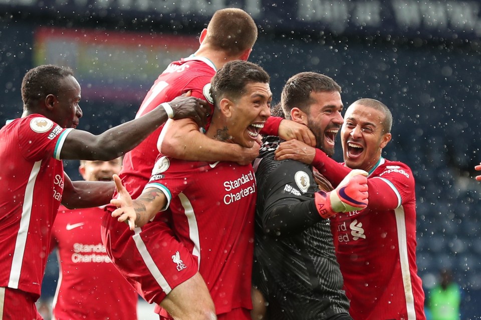 The goalkeeper could hardly believe he had just scored the winner