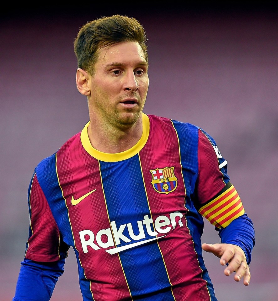 Lionel Messi has yet to agree a contract extension at Barcelona