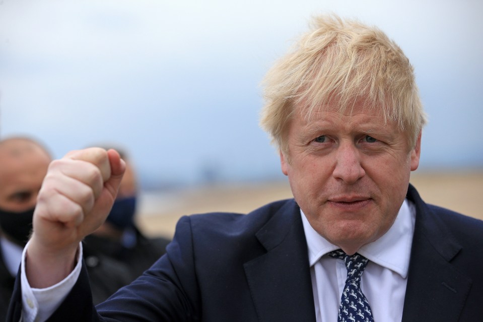 Speaking in Hartlepool, Boris Johnson said: 'I don't think people want much more constitutional wrangling'