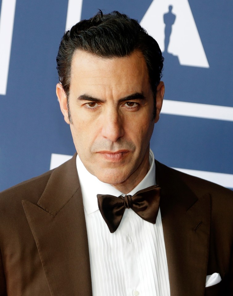 Jewish comic Sacha Baron Cohen, 49, won a string of awards playing the wannabe urban rapper