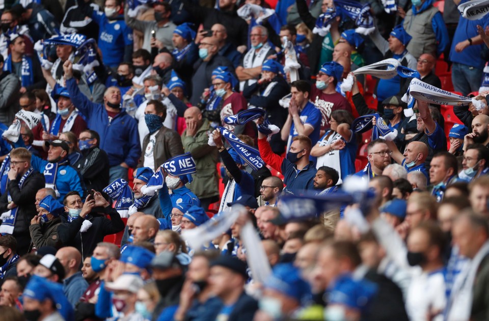 A total of 21,000 supporters were able to attend the FA Cup final last weekend