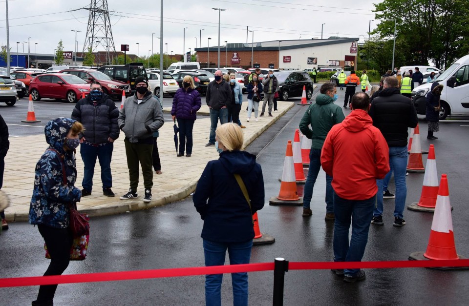 Surge testing is also being deployed in North Tyneside