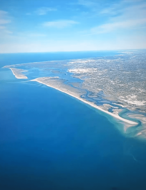 The glistening ocean and stunning coastline was enviable