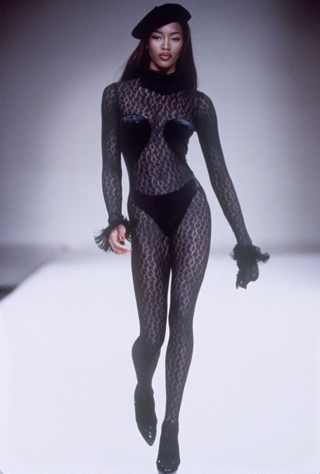 Naomi has modelled for more than three decades - pictured here in 1991