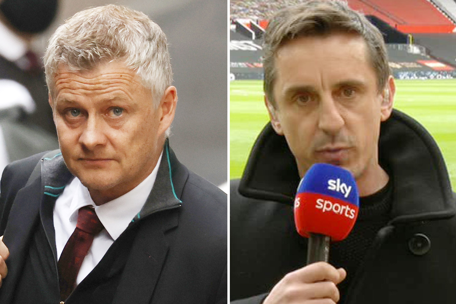 Ole Gunnar Solskjaer is reportedly unhappy with Gary Neville's anti-Glazer stance