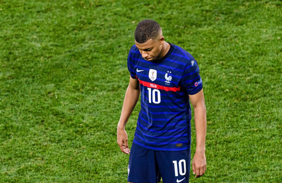 Kylian Mbappe missed France's crucial penalty against Switzerland