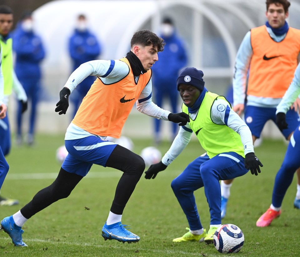 Kai Havertz will be going up against Chelsea team-mate N'Golo Kante at Euro 2020