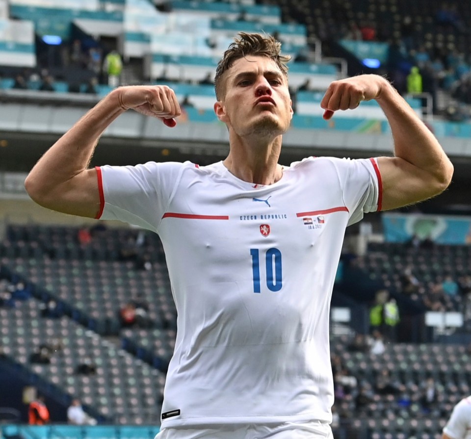 Handsome Patrik Schick has been one of the stars of Euro 2020