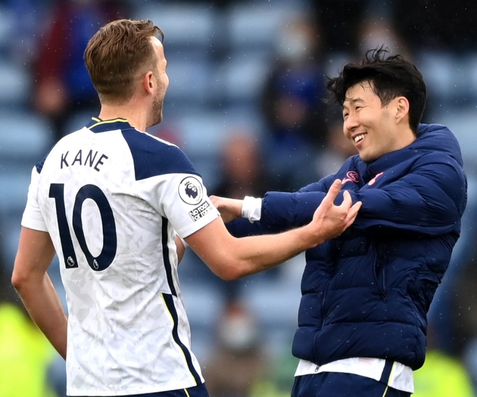 Son Heung-min snapped when asked about Harry Kane's future