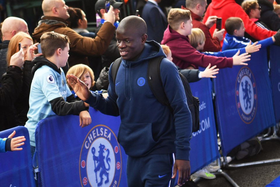 Kante admitted he was too polite to say no to the fans, causing him to be late for a team meeting