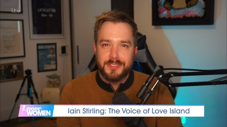 Love Island's Iain Stirling will not be travelling to Majorca this year