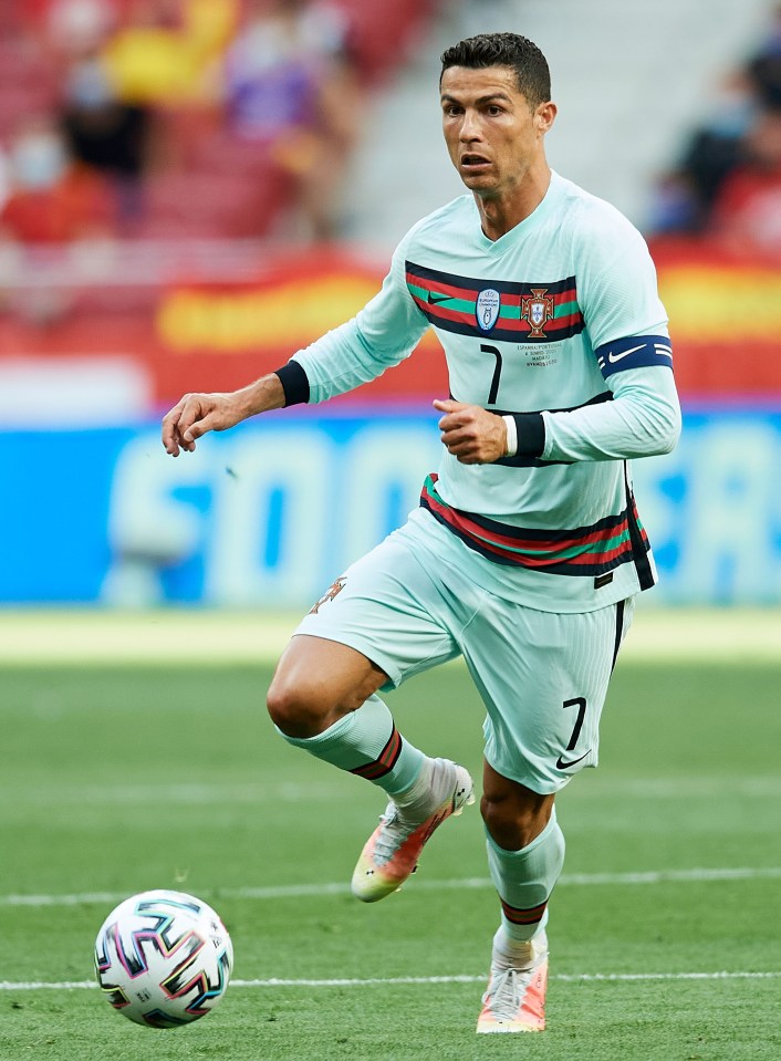 Cristiano Ronaldo is the highest-scoring active men's international footballer