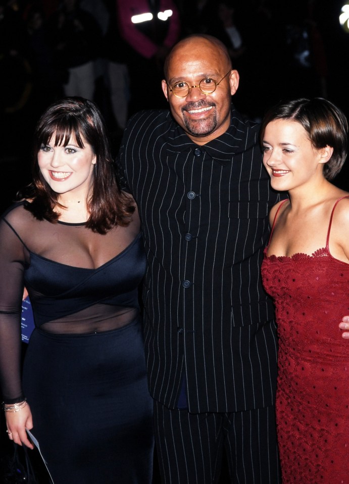 Louis with co-stars Tiffany Chapman and Diane Burke