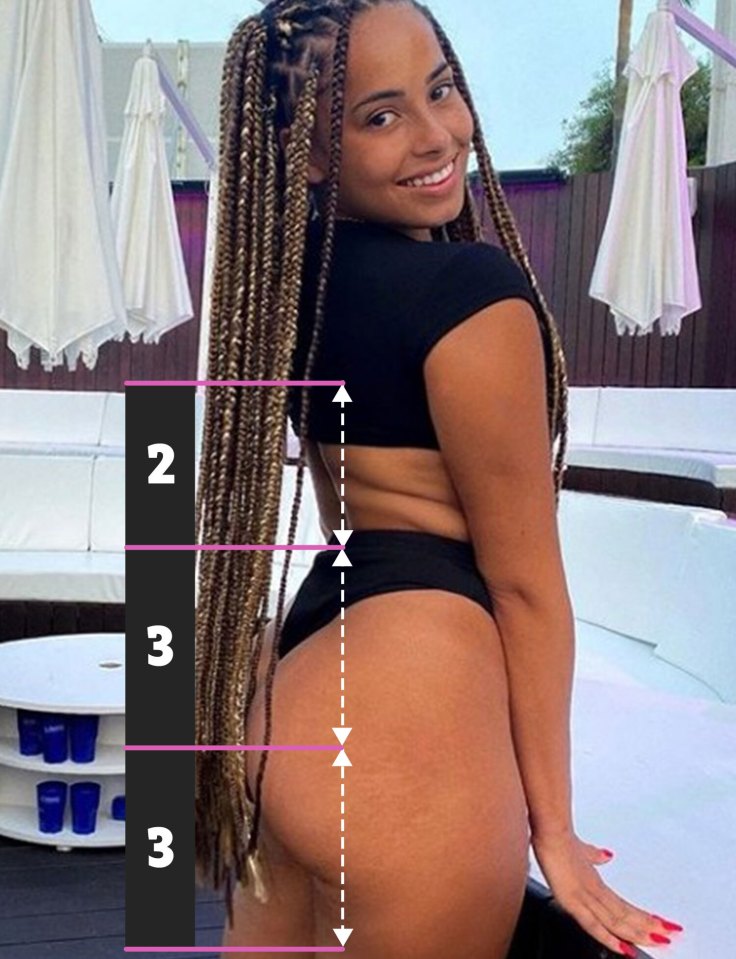 Amber Gill, Love Island winner from season 5, has a low projection bottom - a look many love