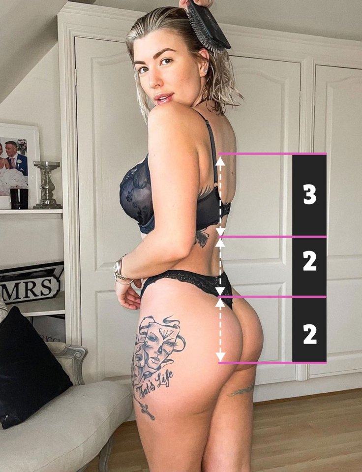 Olivia Buckland from season 2 in 2016 has a ‘wonderful’ bottom