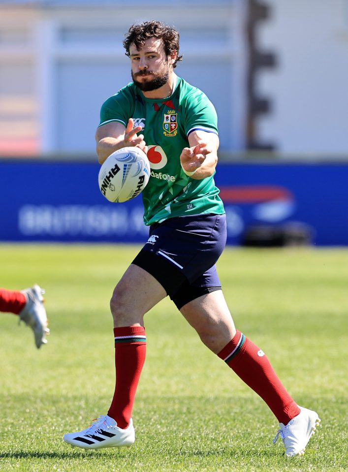 Ireland centre Robbie Henshaw will be part of the Lions' coffee club