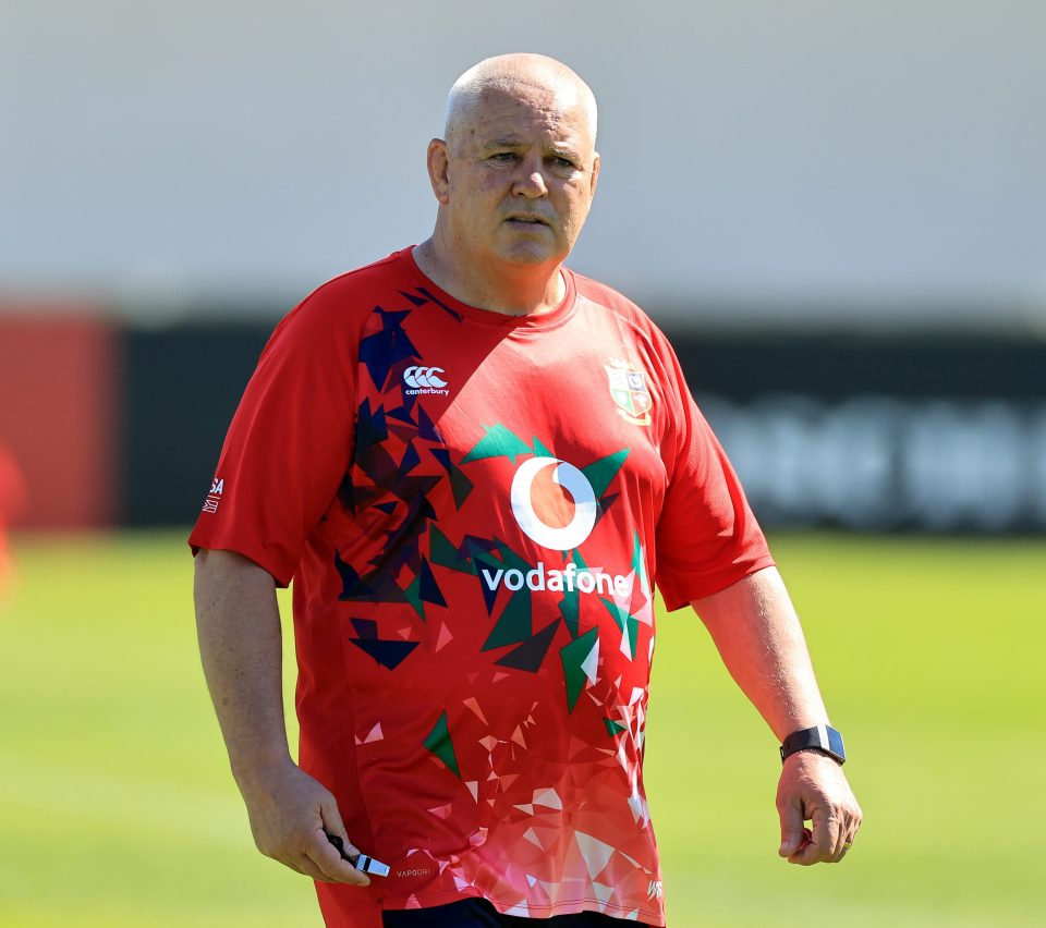 Warren Gatland's squad started their second week of training in Jersey on Monday