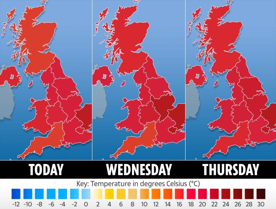 As temperatures continue to rise many people will feel bloated